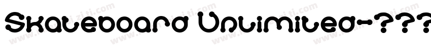 Skateboard Unlimited字体转换
